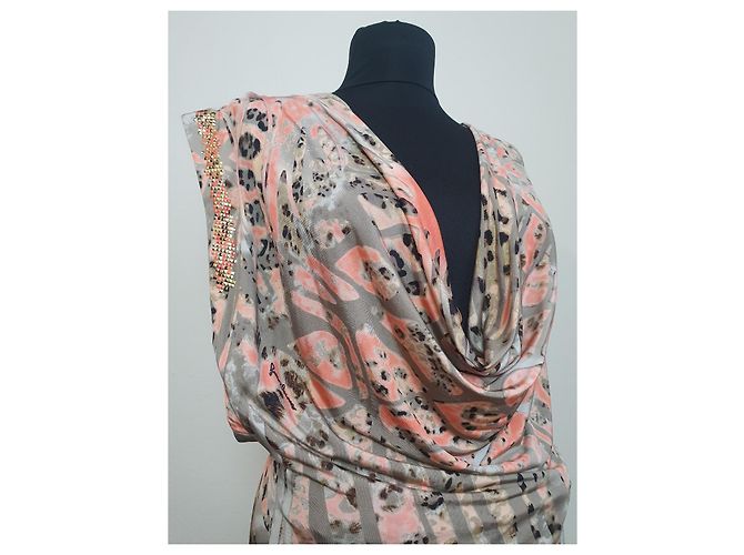 Vestido ROCCOBAROCCO de viscosa y elastano Multicolor - vista 3