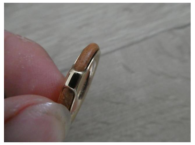 Hermès nuovo anello sciarpa modello kyoto Gold hardware - vista 2