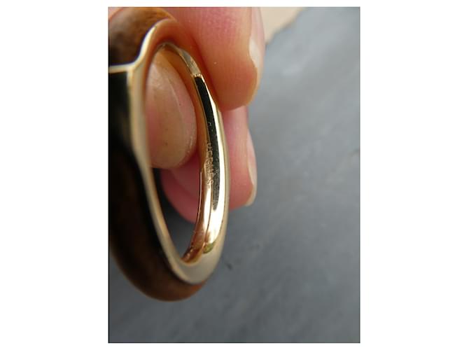 Hermès nuovo anello sciarpa modello kyoto Gold hardware - vista 7