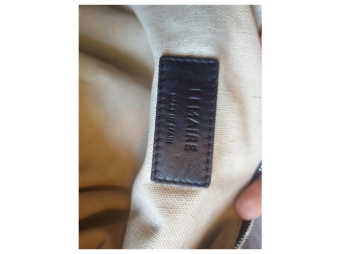 Borsa Croissant Lemaire in pelle nera Nero - vista 3