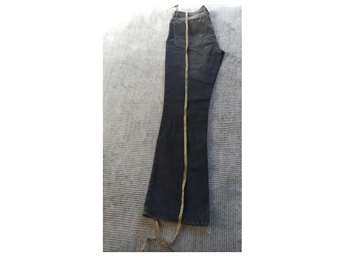 Just Cavalli Bootcut Jeans Grau Baumwolle - Ansicht 12