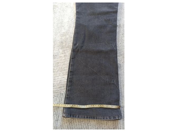 Just Cavalli Bootcut Jeans Grau Baumwolle - Ansicht 14