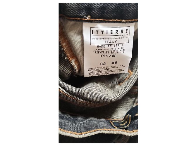 Just Cavalli Bootcut Jeans Grau Baumwolle - Ansicht 3