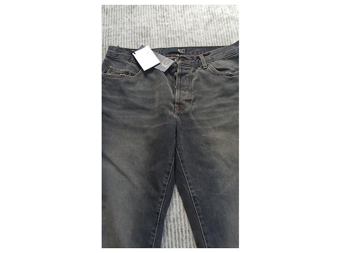 Just Cavalli Bootcut Jeans Grau Baumwolle - Ansicht 7