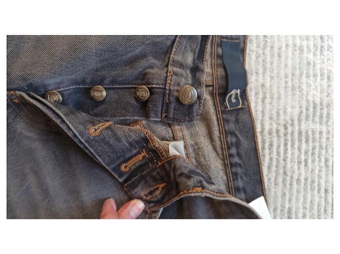 Just Cavalli Bootcut Jeans Grau Baumwolle - Ansicht 8