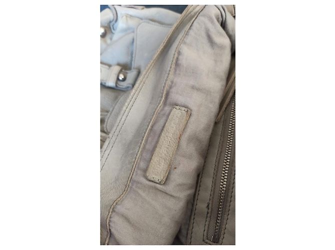 Vanessa Bruno Athe Ledertasche beige - Ansicht 3
