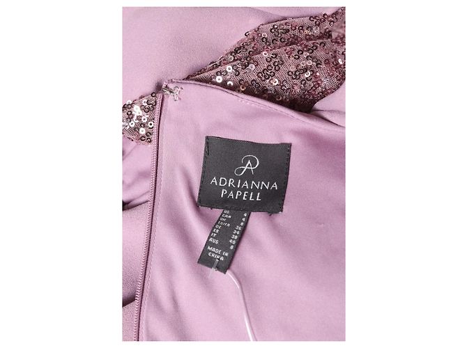 Autre Marque Abito viola Adrianna Papell Porpora - vista 3