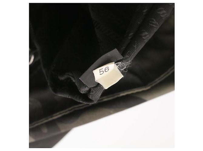 PRADA Borsa a tracolla Camouflage Nylon Grigio Auth ar4613 - vista 20