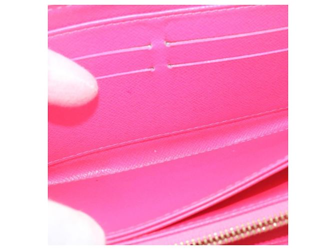 Zippy LOUIS VUITTON Portafoglio con zip e monogramma Graffiti Rosa M93710 LV Auth ar4814 - vista 16
