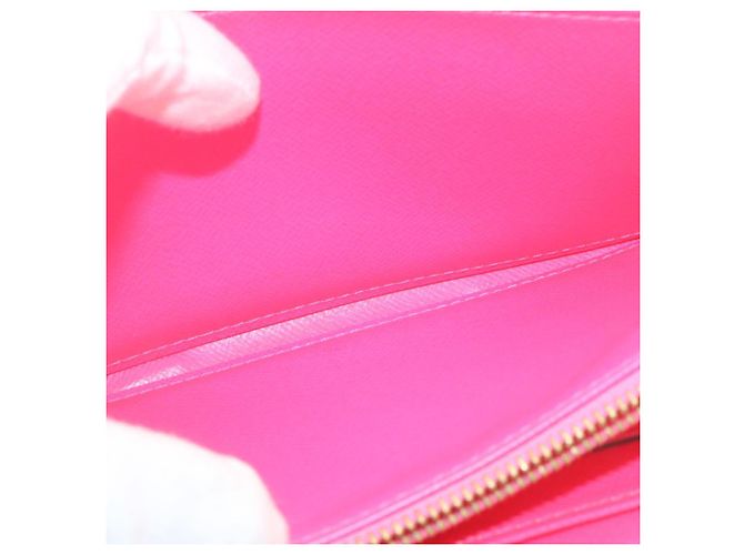 Zippy LOUIS VUITTON Portafoglio con zip e monogramma Graffiti Rosa M93710 LV Auth ar4814 - vista 18