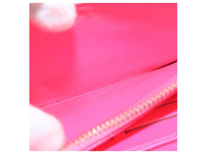 Zippy LOUIS VUITTON Portafoglio con zip e monogramma Graffiti Rosa M93710 LV Auth ar4814 - vista 19