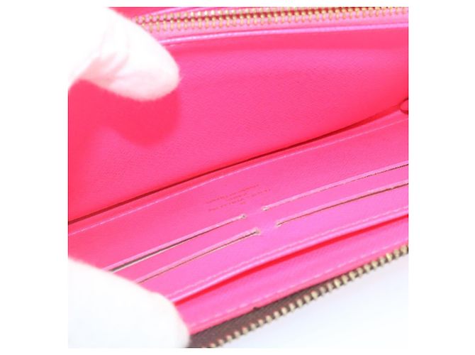 Zippy LOUIS VUITTON Portafoglio con zip e monogramma Graffiti Rosa M93710 LV Auth ar4814 - vista 20