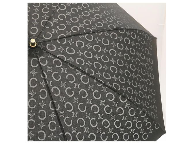 Céline CELINE C Macadam Faltschirm Schwarz Auth ar4553 - Ansicht 3