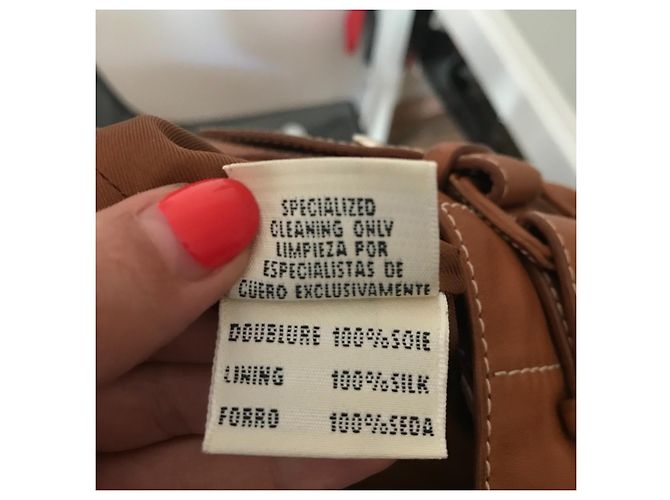 Hermès Pantalones, polainas Castaño - vista 8