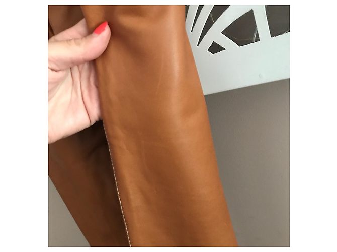 Hermès Pantalones, polainas Castaño - vista 9