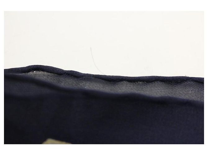 Giorgio Armani Marrone Blu Navy Beige Rosa Floreale 100% Sciarpa seta - vista 2