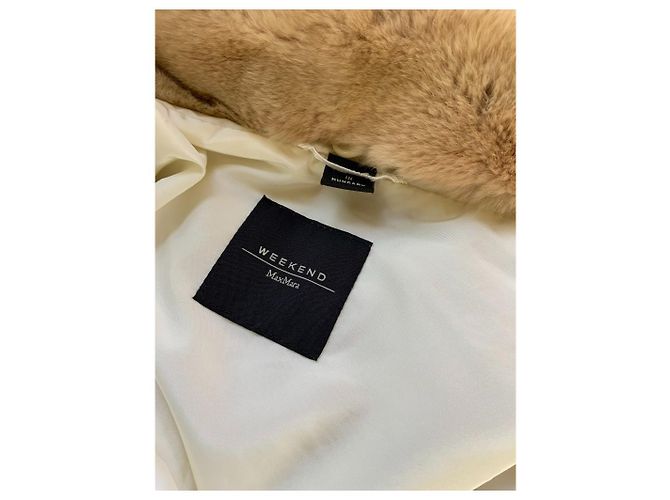 Chaqueta de Plumón Weekend Max Mara Beige - vista 6