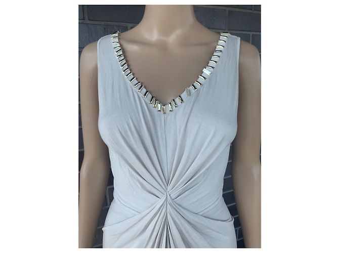 ROCCOBAROCCO Kleid beige Viscose M - Ansicht 2