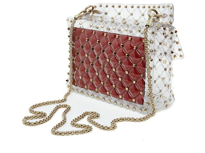 Valentino ROCKSTUD SPIKE MEDIO PVC SS2018 - vista 4