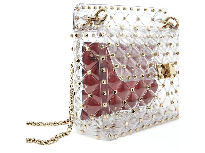 Valentino ROCKSTUD SPIKE MEDIO PVC SS2018 - vista 5