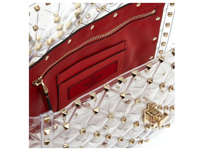 Valentino ROCKSTUD SPIKE MEDIO PVC SS2018 - vista 6