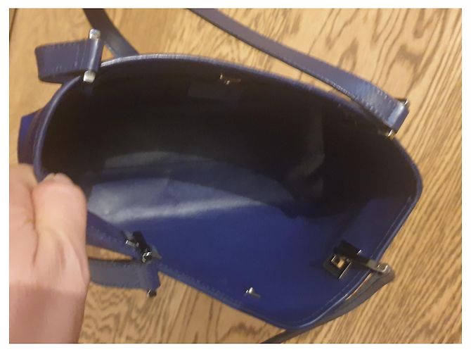 Gucci borsa a mano o spalla blu - vista 12