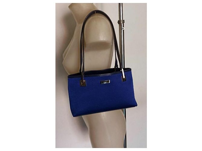 Gucci borsa a mano o spalla blu - vista 2