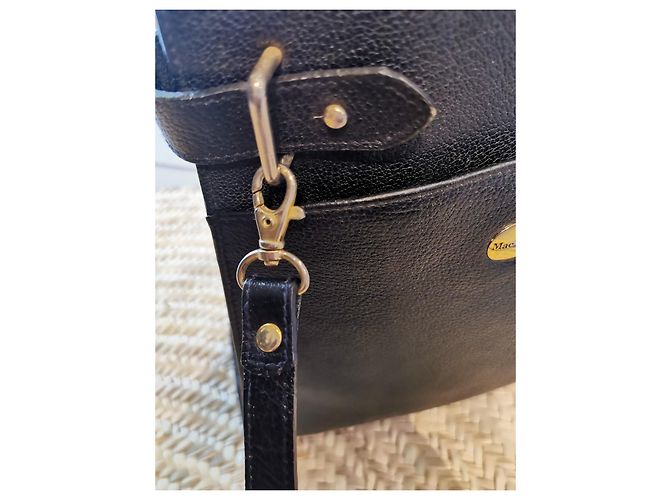 Borsa a mano Mac Douglas in pelle nera Nero - vista 6