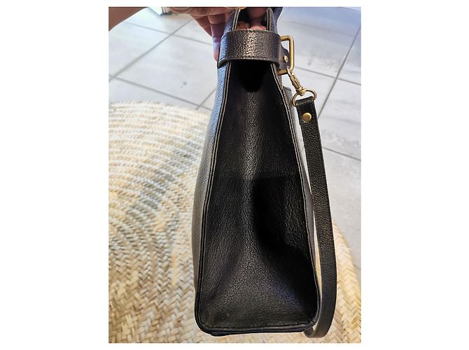 Borsa a mano Mac Douglas in pelle nera Nero - vista 7