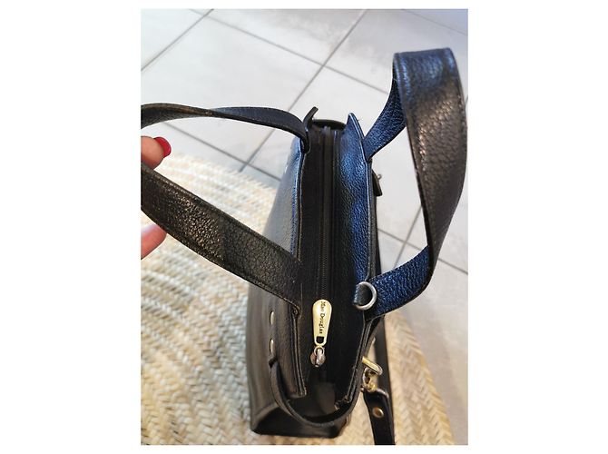 Borsa a mano Mac Douglas in pelle nera Nero - vista 8