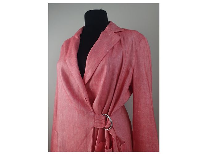 Autre Marque Blazer STEFANEL Rosa Corallo - vista 3
