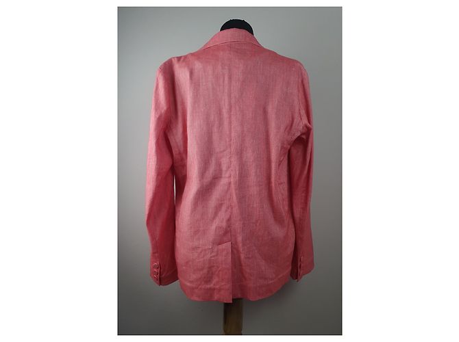 Autre Marque Blazer STEFANEL Rosa Corallo - vista 4
