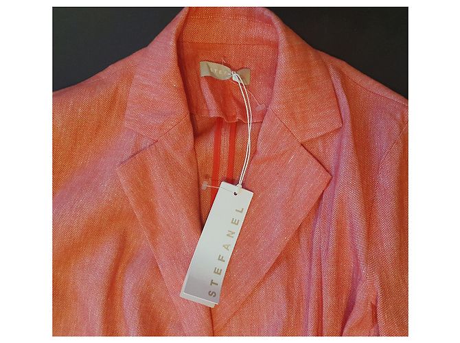 Autre Marque Blazer STEFANEL Rosa Corallo - vista 6