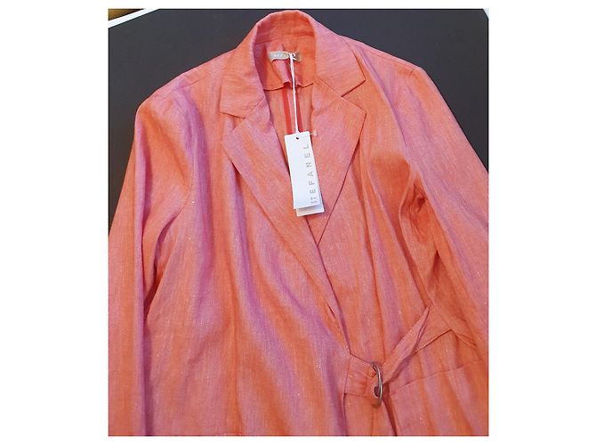 Autre Marque Blazer STEFANEL Rosa Corallo - vista 7