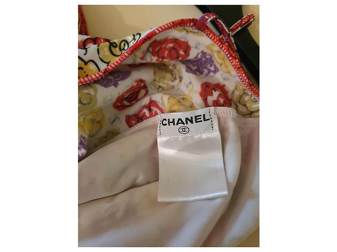 Costume intero Chanel multicolore in elastan - vista 4
