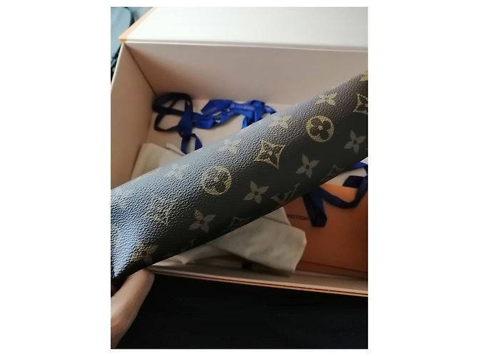 Louis Vuitton Brieftasche 26 Hellbraun Stoff - Ansicht 5