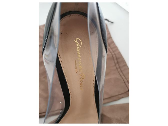 Décolleté Gianvito Rossi in pelle nera 36.5 Nero - vista 2