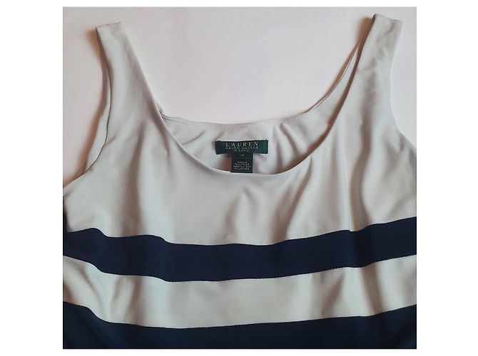 Ralph Lauren Kleid Blau Weiß - Ansicht 5