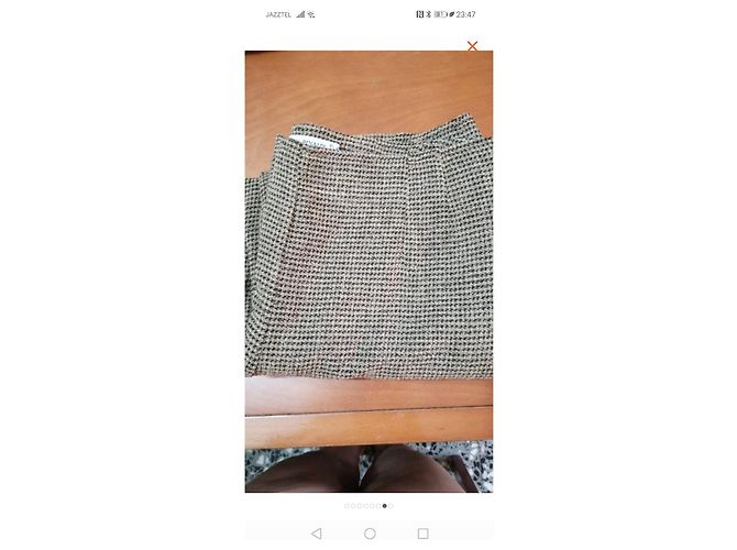 Marina Rinaldi Wollhose Schwarz Hellbraun - Ansicht 6