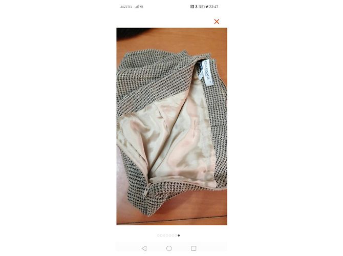 Marina Rinaldi Wollhose Schwarz Hellbraun - Ansicht 7