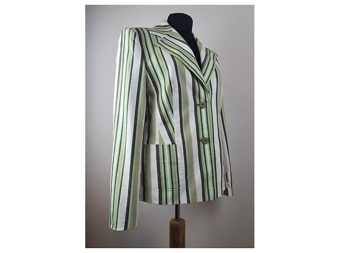 Americana Louis Féraud de algodón a rayas Multicolor - vista 2