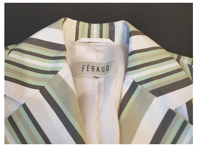 Americana Louis Féraud de algodón a rayas Multicolor - vista 6