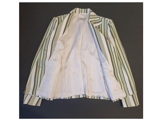 Americana Louis Féraud de algodón a rayas Multicolor - vista 7