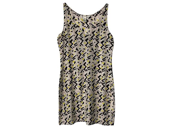 Diane Von Furstenberg Abito MarMara in seta multicolore Stampa python - vista 8