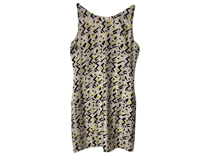 Diane Von Furstenberg Abito MarMara in seta multicolore Stampa python - vista 9