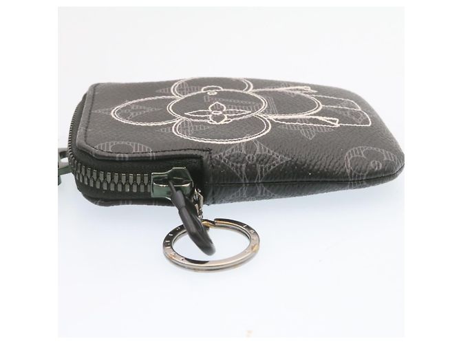 LOUIS VUITTON Monogram Eclipse Vivienne Pochette Zippée M62895 LV Auth nh079 - vue 4