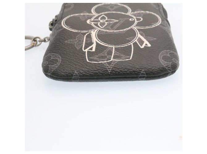 LOUIS VUITTON Monogram Eclipse Vivienne Pochette Zippée M62895 LV Auth nh079 - vue 8