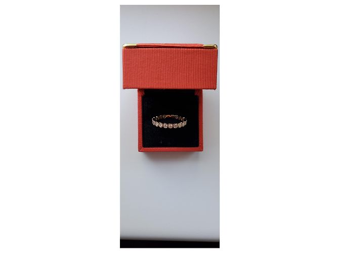 Autre Marque ANELLO ETERNITY CON DIAMANTI Rosa - vista 6
