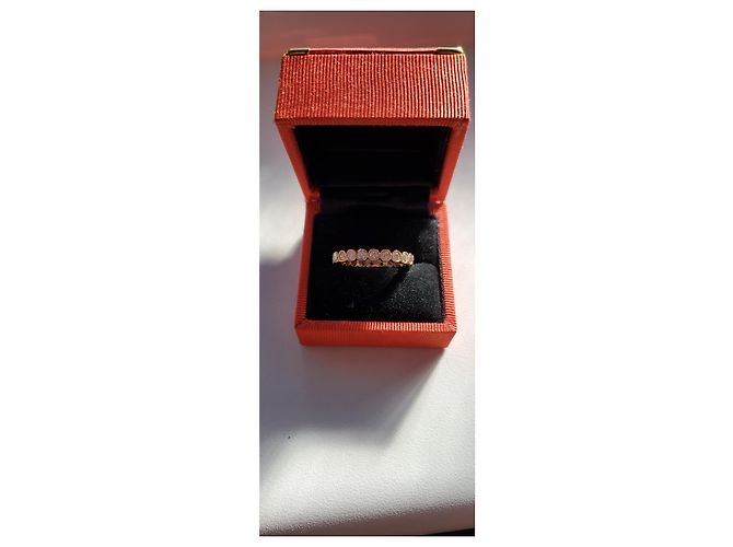 Autre Marque ANELLO ETERNITY CON DIAMANTI Rosa - vista 7