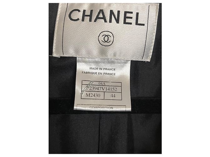 Chanel Jacke Schwarz Sand Aus weiß - Ansicht 6